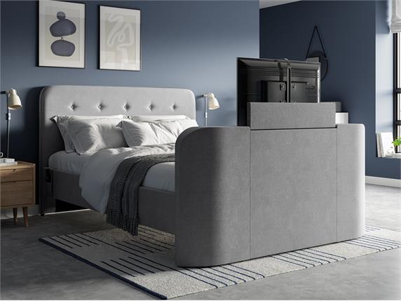 Evans Fabric TV Bed